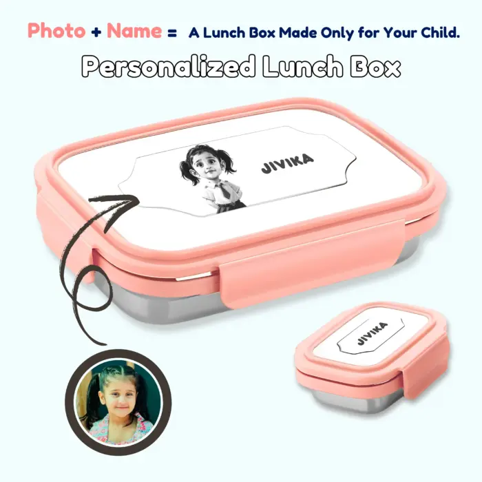Personalized Stainless Steel Lunch Box